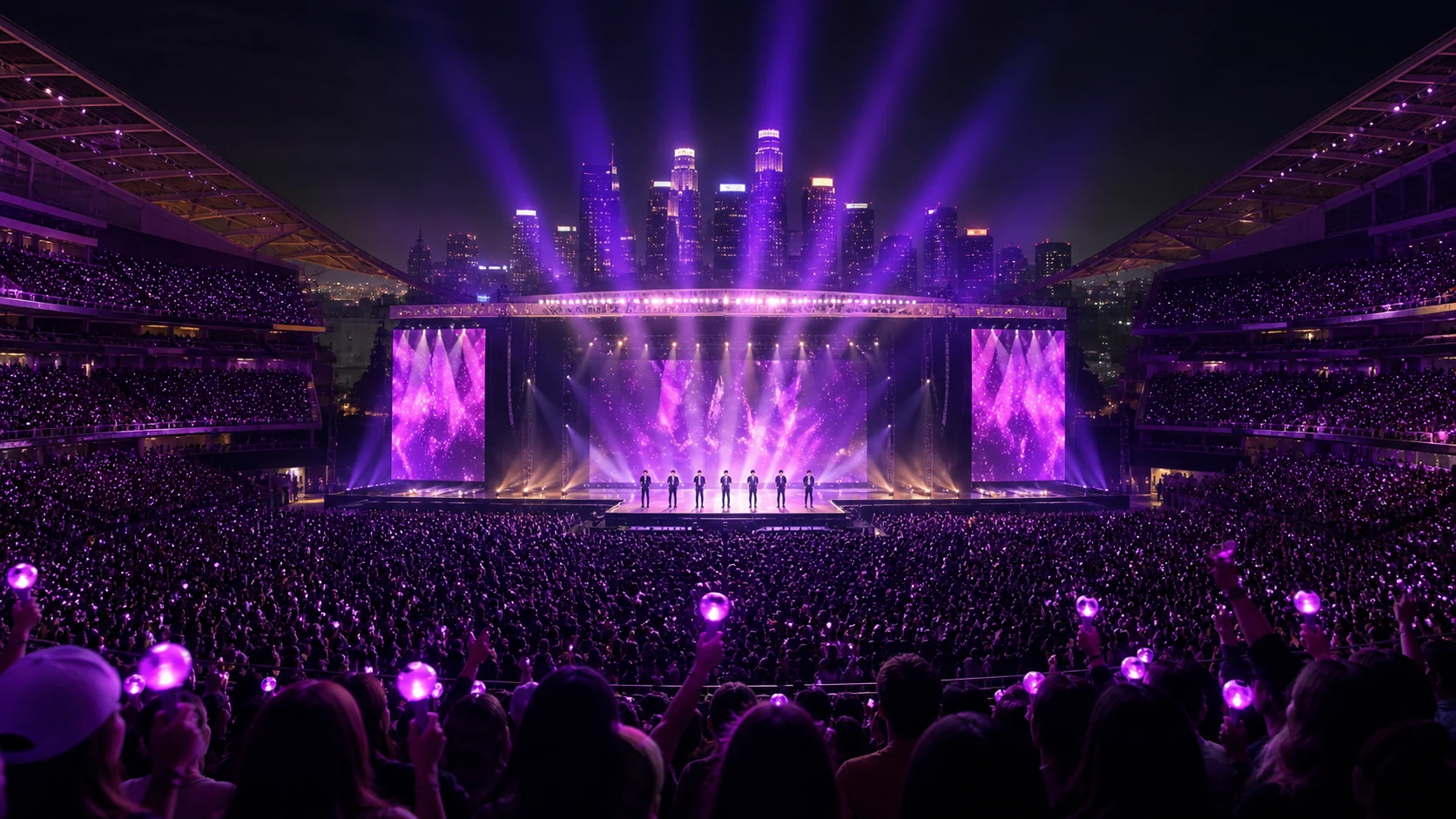 BTS ARIRANG в Лос-Анджелесе 2026