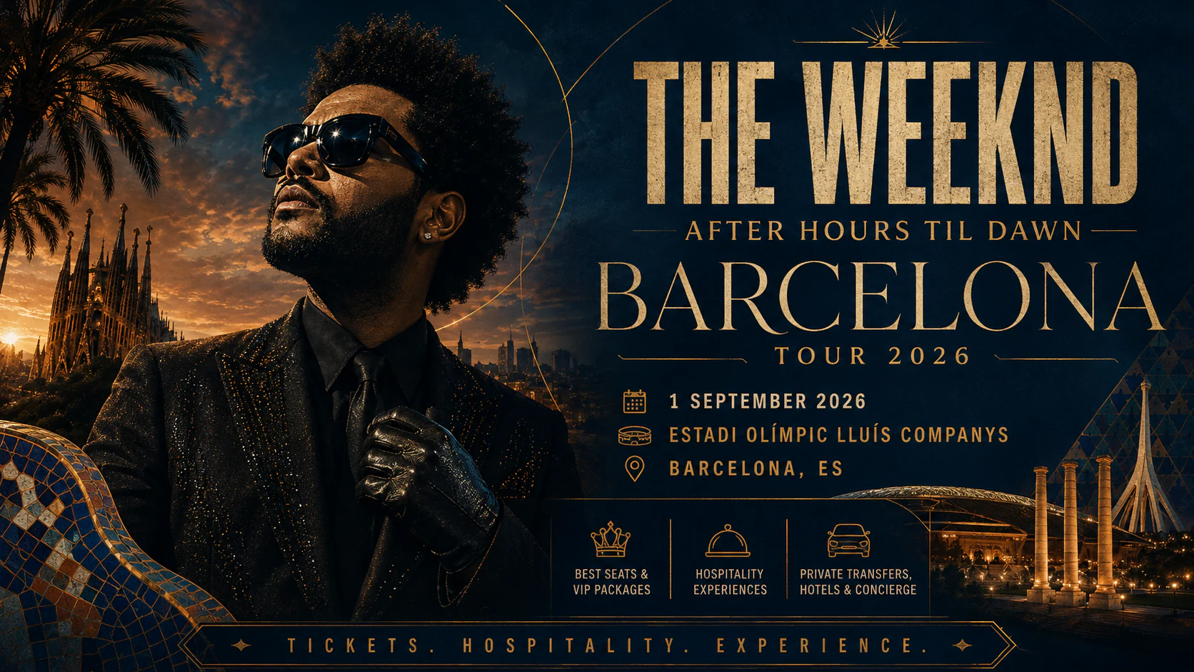 The Weeknd in Barcelona - After Hours Til Dawn Tour 2026