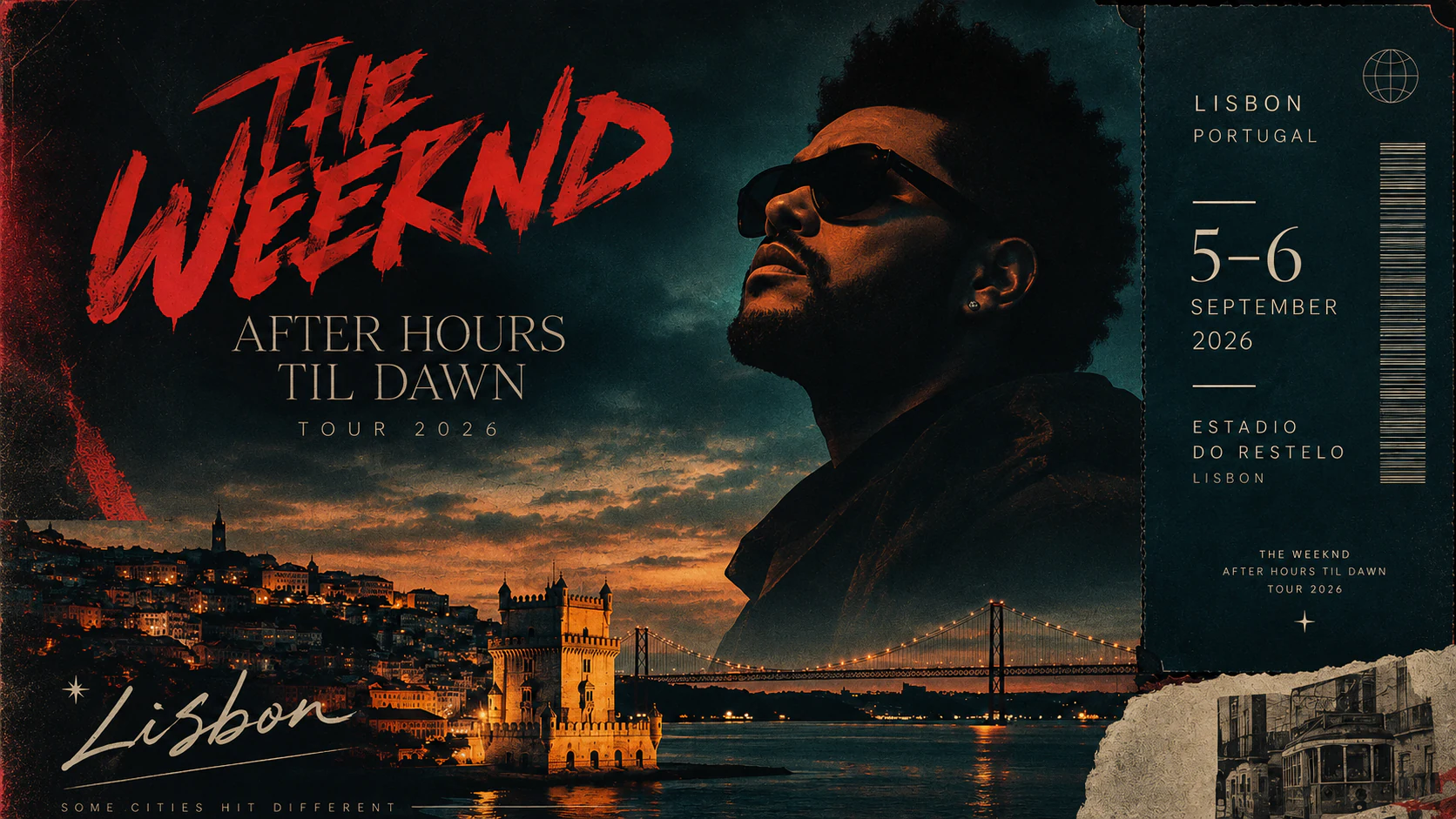 The Weeknd in Lisbon - After Hours Til Dawn Tour 2026